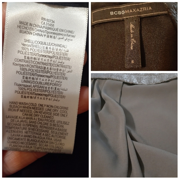 💎NWOT BCBG Maxazaria "Juliane" Black Dress - Picture 2 of 10